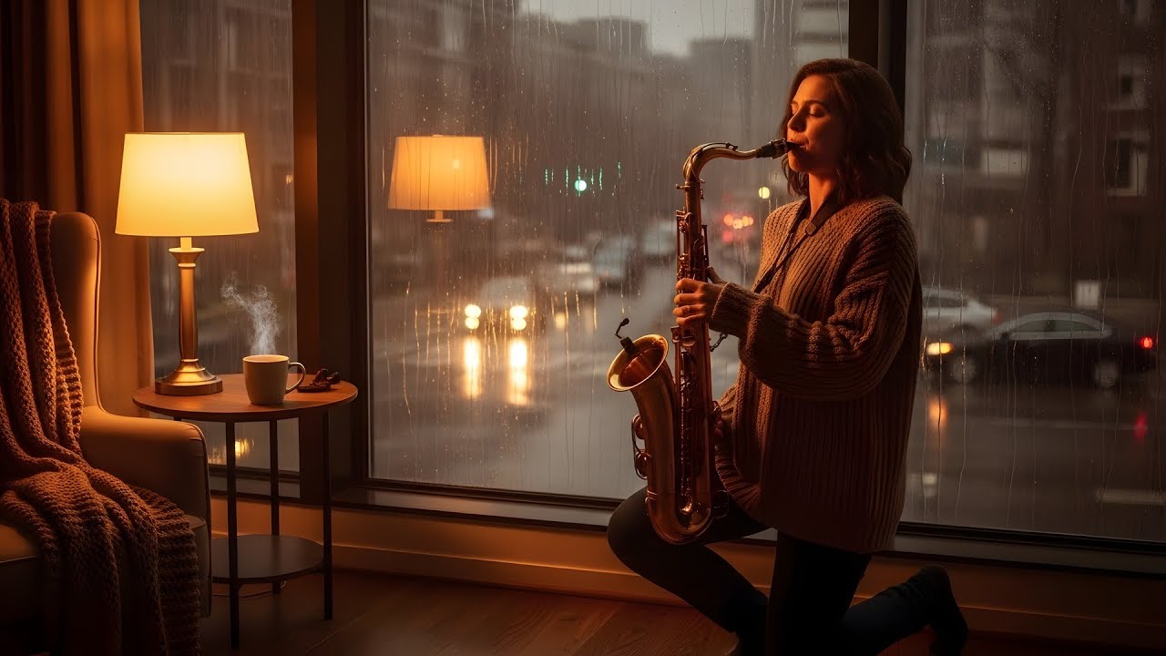 Saxophone Soft R&B Grooves • Urban Jazz Vibes • Cafe Lounge Ambience • Relaxing Therapy • Deep Focus
