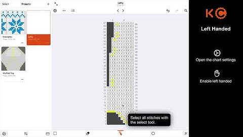 Quick Tip #2 Left Handed Charts