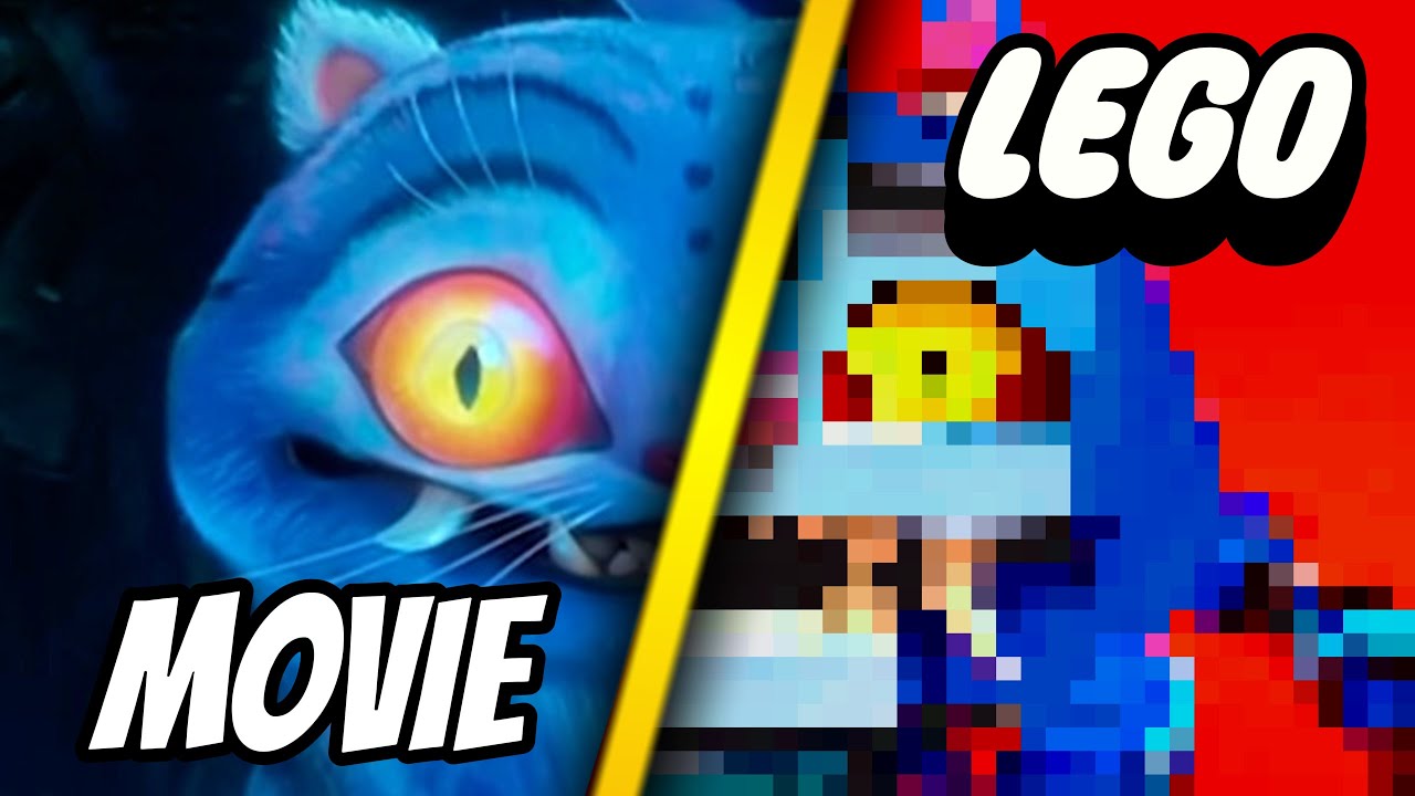 I Built TIGER and BIRD from KPop Demon Hunters in LEGO