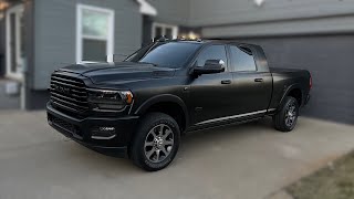 Matte Black Ram 2500 Limited