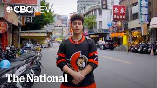 #TheMoment the Ottawa Senators banished a fan to Taiwan
