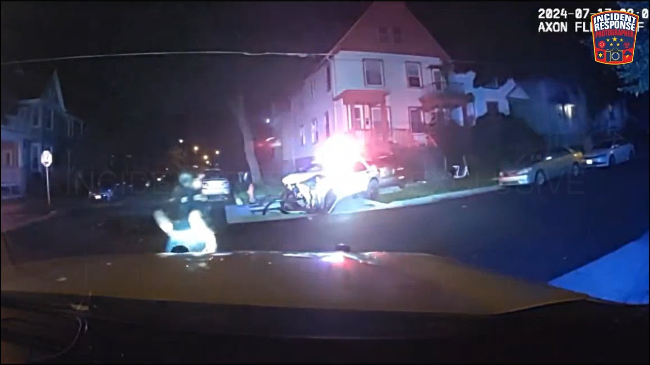 Dash Cam: Whitefish Bay Police Chase of Drunk Driver - YouTube