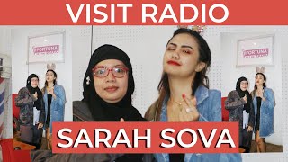 Sarah Sova - Visit to FORTUNA FM Sukabumi
