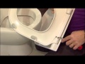 How to change the soft close cylinders on a Pressalit toilet seat