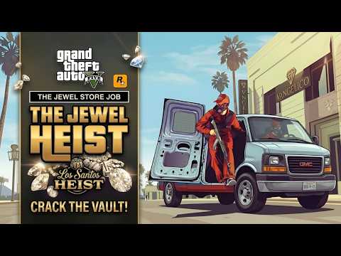LAST GAMEPLAY CLIP FINALE EVER!!! The Jewl Store Job - GTA V #1