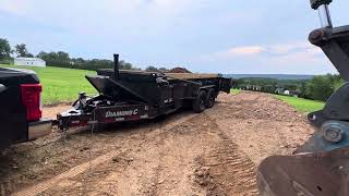 New Diamond C LPT Dump Trailer Test!!