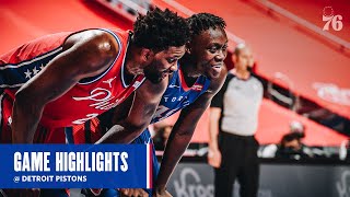 GAME HIGHLIGHTS presented by PA Lottery | @ Detroit Pistons (01.23.21)