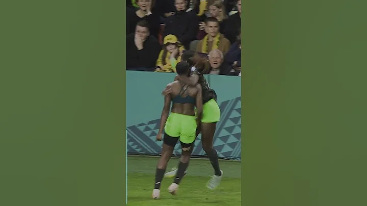 Oshoala = Nigeria's Super Falcon! 🇳🇬🦅 #FIFAWWC