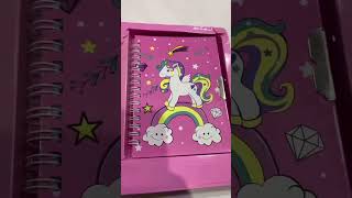 Unicorn Stationery Items Unicorn School Supplies Unicorn Diary Unicorn Pencil Box