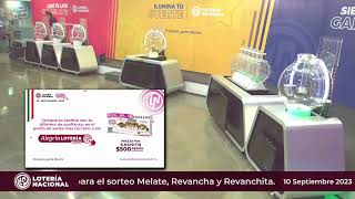 Sorteo Melate, Revancha y Revanchita 3794, Chispazo Clásico 10052 y Tris Clásico 31137