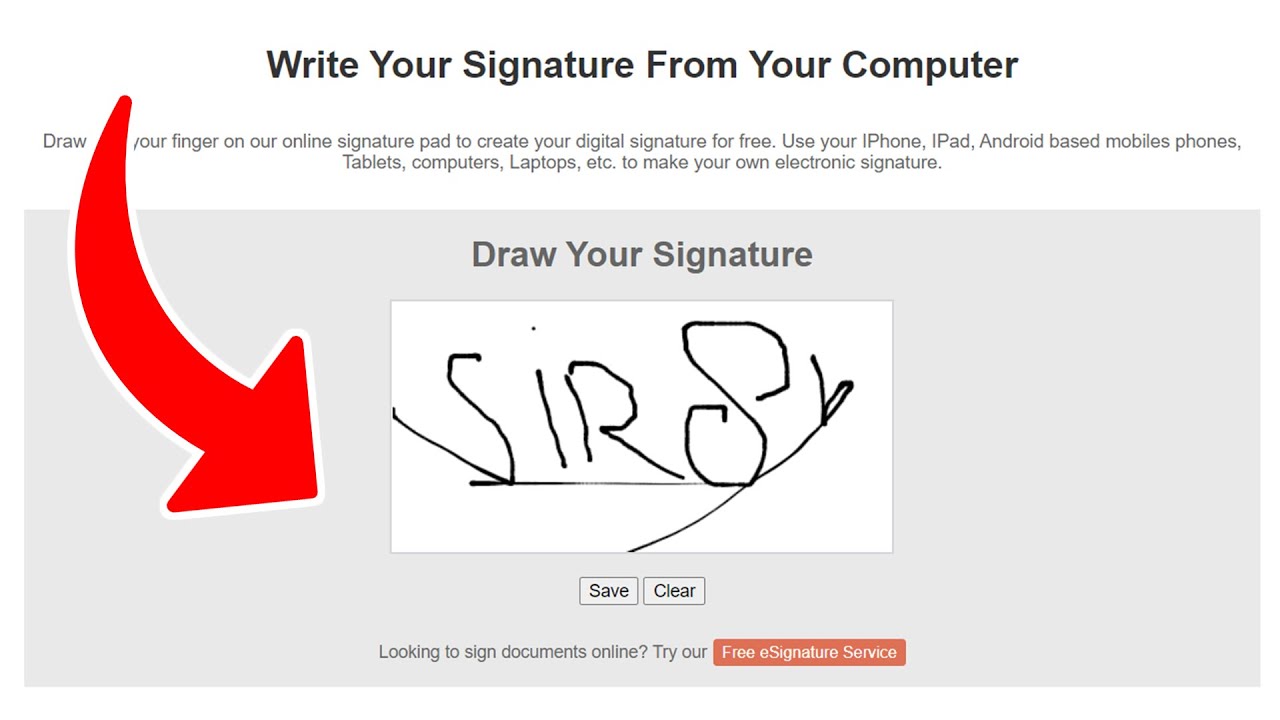 How to Create Digital Signature (Simple) - YouTube