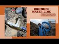 RUNNING A WATER LINE TO AN OUTBUILDING OR A SHED