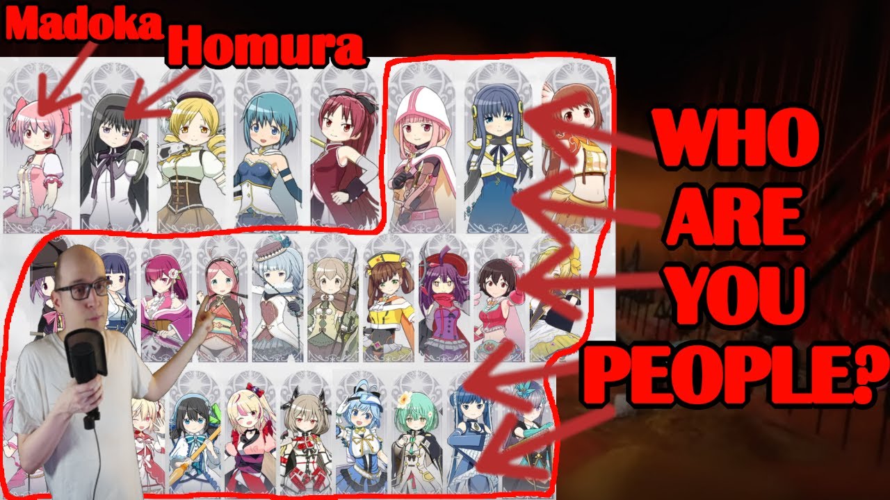 WHO are all these Magia Record people in Madoka Exedra?