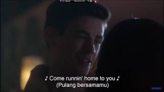 Video thumbnail of "Barry Allen 'The Flash' (Grant Gustin) - Runnin' Home To You (with lyrics + sub indonesia)"