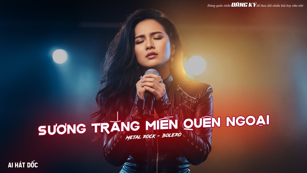 Sương Trắng Miền Quê Ngoại (Metal Rock Version) - Bolero Rock Cực Cháy | AI Hát Dốc