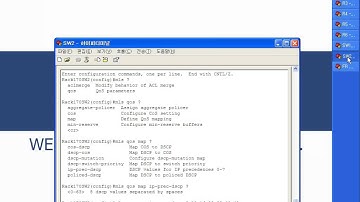 LAB5 N170 VII 1 DSCP Maps configure