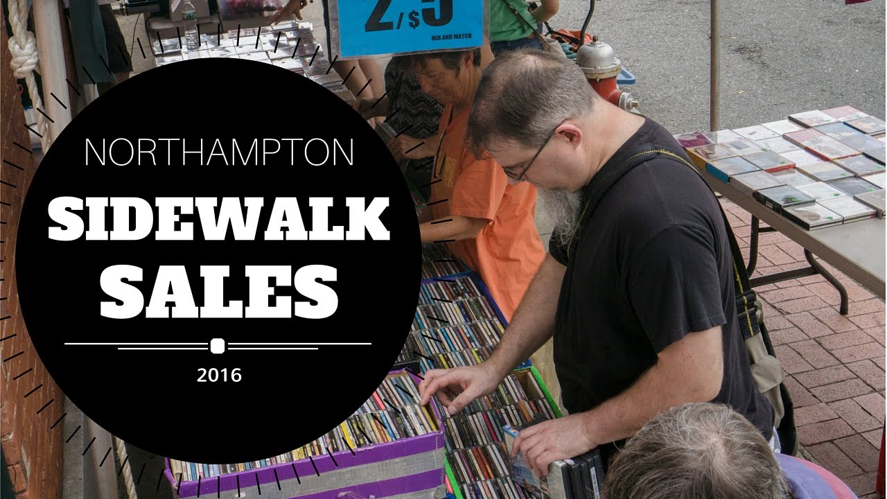 Northampton Sidewalk Sales YouTube
