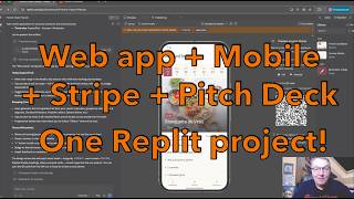 Web app + Mobile + Stripe + Pitch Deck: one Replit project!