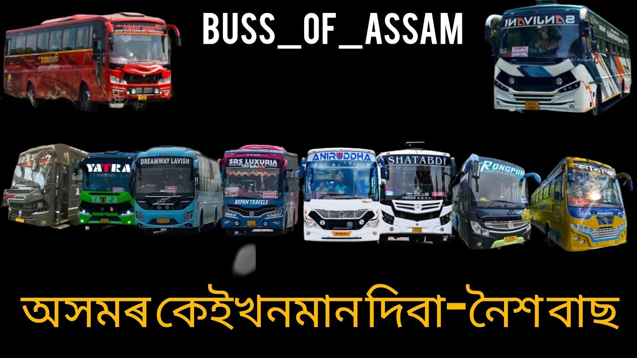 অসমৰ কেইখনমান দিবা-নৈশ বাছ #viral #assamese #trending #bussofassam #nightsuper #assam #mr_amrit