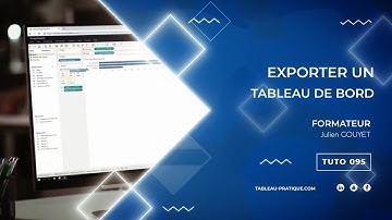 Exporter un tableau de bord depuis Tableau Desktop