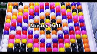 How to solve the ball puzzle # Master Ball