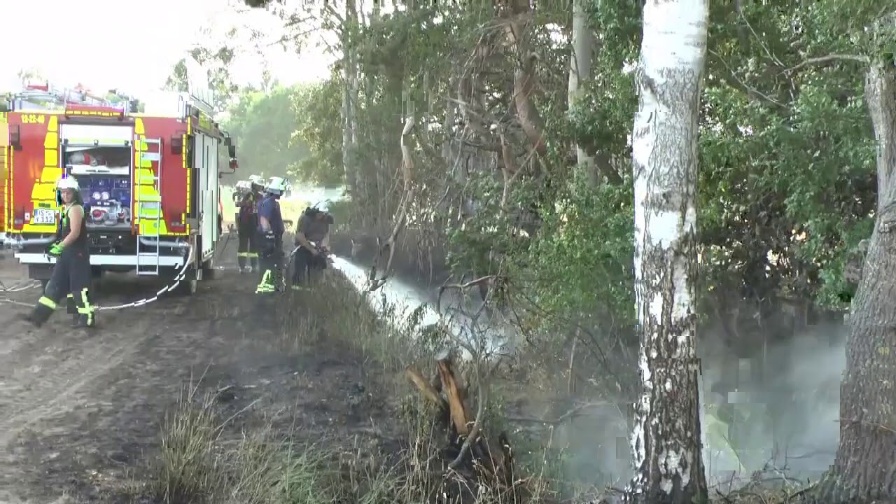 Feuerwehr Bersenbrück - Getreidefeldbrand 25.07.2019