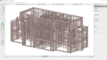 cadwork 3d V26 Listen aus Szenen
