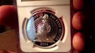 2014 Britannia proof unboxing (silver stacking unboxing)
