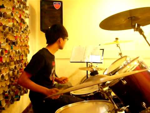 鼓手魷魚kEN 爵士鼓教學 ( 2013 鼓手 - 余介文；Teengers by My chemical Romance )