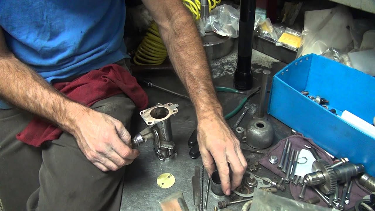 194047 Linkert M35 109 carburetor rebuild Harley knucklehead FL EL by