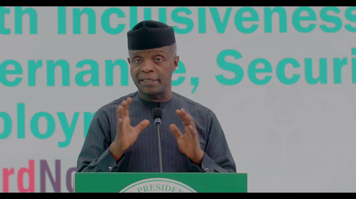 Young Nigerians Are Our Country's Most Strategic Asset And The Heart Of Its Development