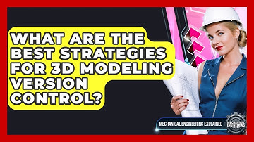 What Are The Best Strategies For 3D Modeling Version Control? - Mechanical Engineering Explained