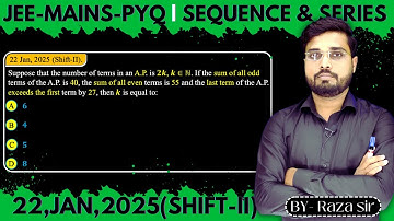 Suppose that the number of terms in an A.P. is 2k, k E N. If the sum of all oddterms of the A.P. is