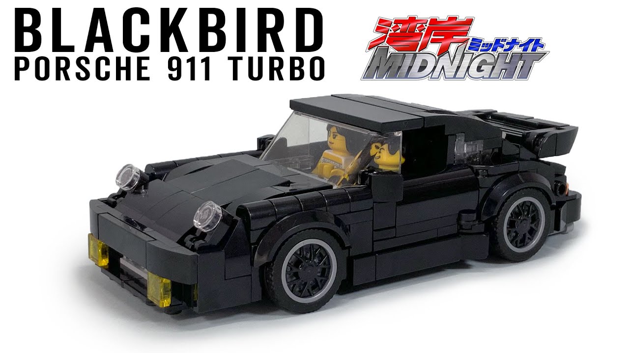 LEGO MOC Porsche 911 Turbo - 'Blackbird' from Wangan Midnight by