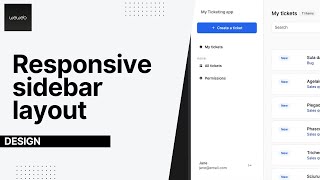 Design a responsive side menu screenshot 4