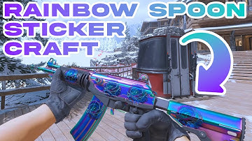 Galil AR | Rainbow Spoon (CS2 Sticker Crafts)