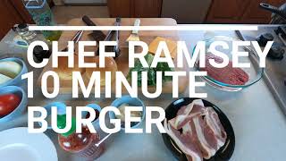 Can I Beat Chef Gordan Ramsay 10 Minute Burger Time #GordanRamsay #10Minute #ChefRamsay #Cooking