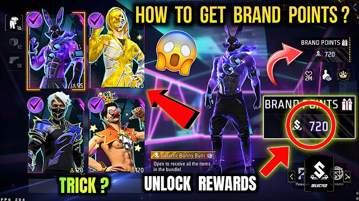 How To Get Brand Points in Free Fire | Brand Points Rewards Unlock | Free Fire Brand Point