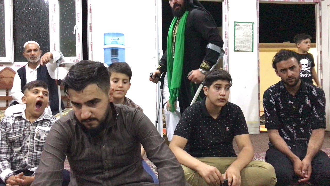 المداح صدام فيصل العبيدي في تكية السيد احمد السيد صبري النعيمي / قرية البوسيف 2021/6/24