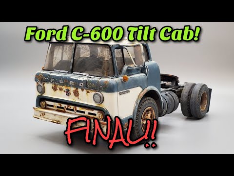 AMT's Ford C-600 Tilt Cab Big Rig Group Build Final!