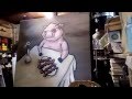 Pig Painting Timelapse