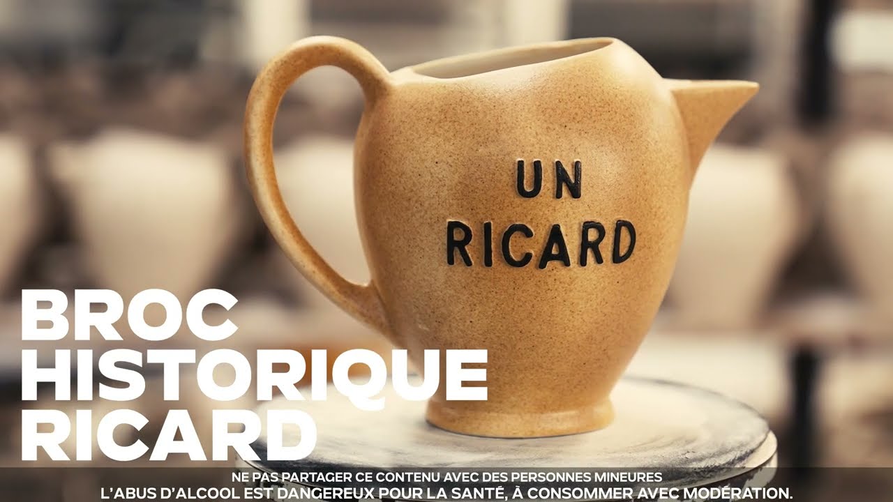 Ricard. Réédition du broc 1935.