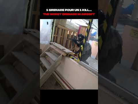 1 grenade for 1 guy #airsoft #airsoftcqb #airsoftfrance #warzone #paintball #w #milsim #army #war