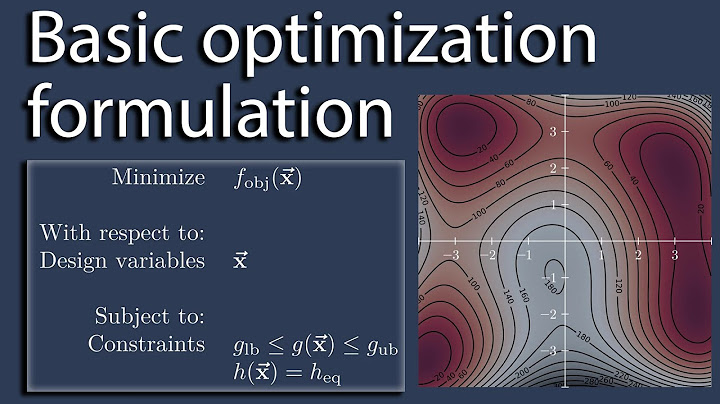 Local optimization is a supply chain complication best described as