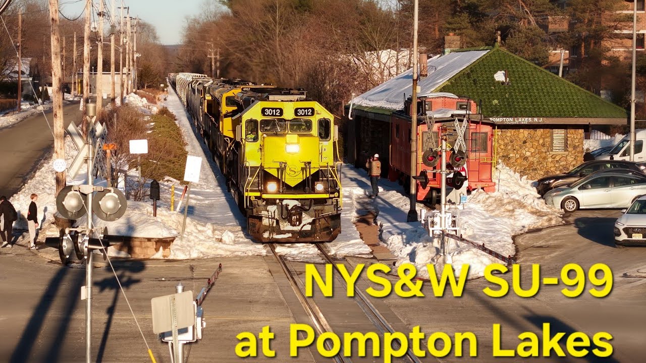 NYS&W SU-99 at Pompton Lakes Station