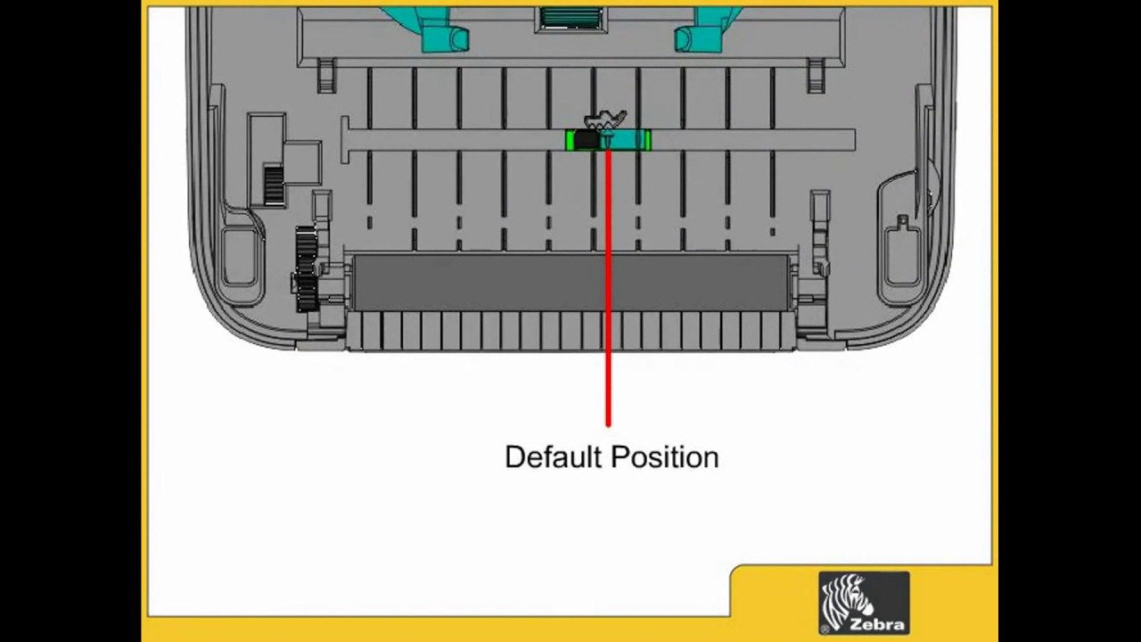 Zebra gx430 label printer