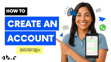 How To Create an Account - AJBot  Malayalam  |   ajbot.chat