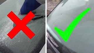 How to Stop Car Windscreen Freezing Up