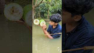 Unique Hook Fishing Video, With Gourd Bait