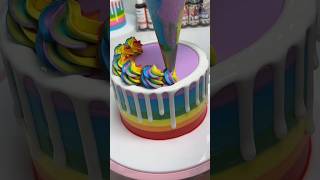 Full tutorial on making rainbow cake screenshot 2